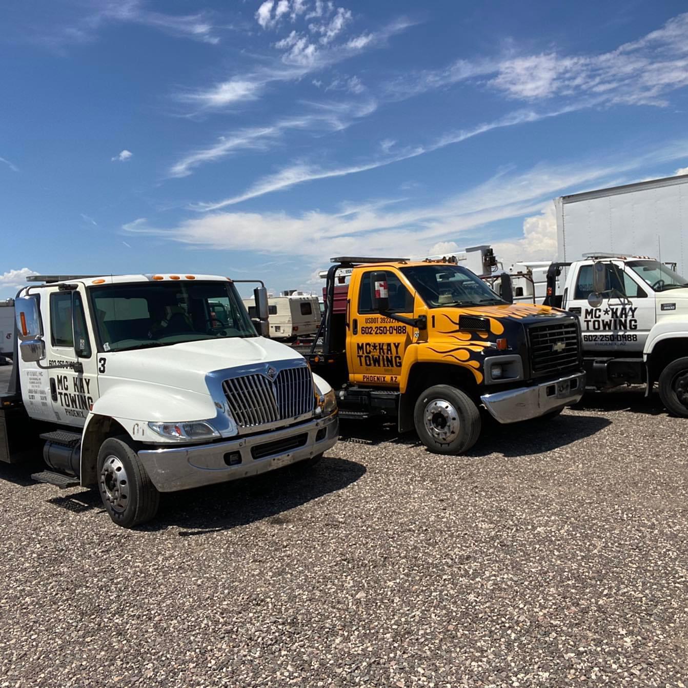Towing trucks serving Phoenix Arizona